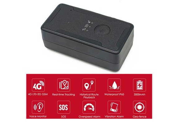 Mini dispositivo de seguimiento de ubicación de activos antirrobo magnético GPS Tracker 4G 3000mAh
